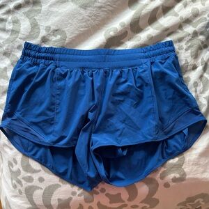 Lululemon Hotty Hot 2.5 Blue Shorts